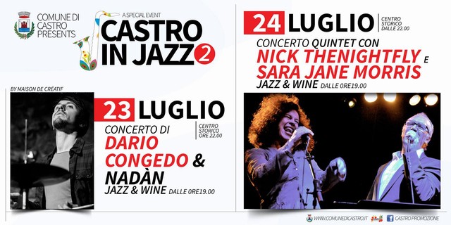 Castro in Jazz - II Edizione - 23 e 24 Luglio 2013 - Nick TheNightFly - Sara Jane Morris