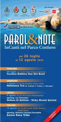 Parol&Note - August 5 2013 - Santa Maria di Leuca