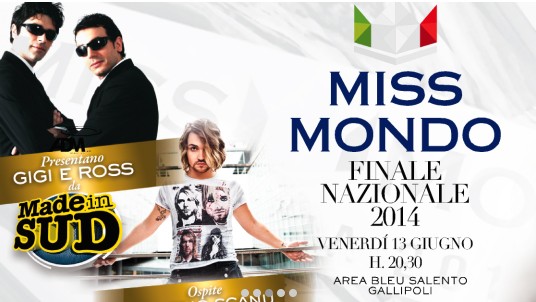 Finale Nazionale Miss Mondo - 2014