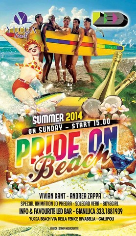 Pride On Beach - 03 Agosto 2014