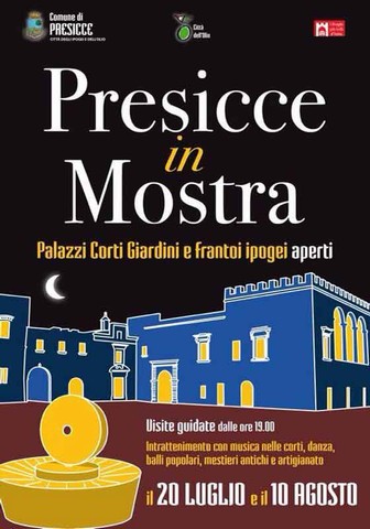 Presicce in Mostra July 20 and August 10, 2014